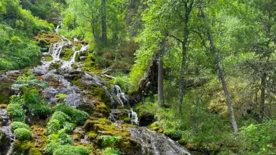 На мотоцикле к Емурлинскому водопаду