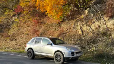 Домбай - роскошные водопады и альпийские луга на Porsche Cayenne