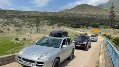 Поездка к Эльбрусу на Porsche Cayenne