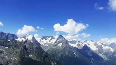 Домбай - край синих гор