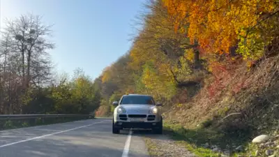 Отправляемся в Верхнюю Балкарию на Porsche Cayenne