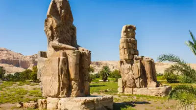 В Луксор на самолете - Город мертвых и Карнакский храм